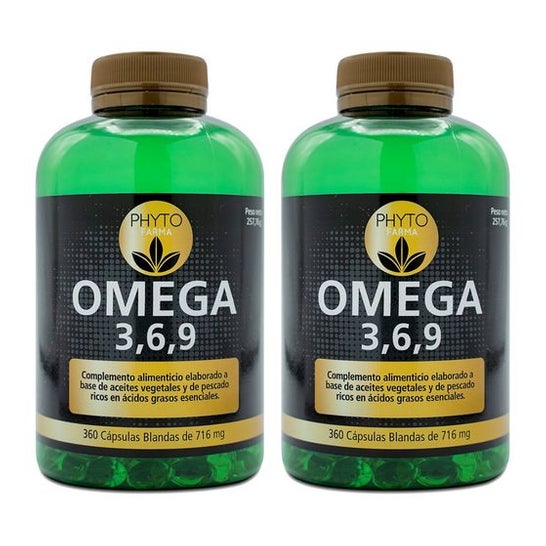 Phytofarma Pack Oméga 3,6,9 716mg 2x360caps