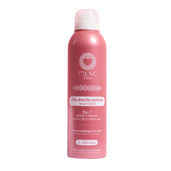 Musc Intime Déodorant Douche 3 En 1 Litchi Doux 200 ml