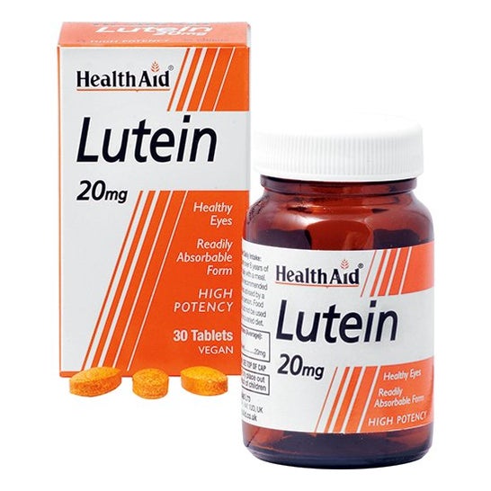 HealthAid Lutein 20mg 30 Comprimés