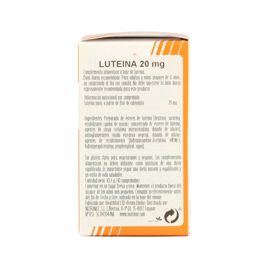 HealthAid Lutein 20mg 30 Comprimés