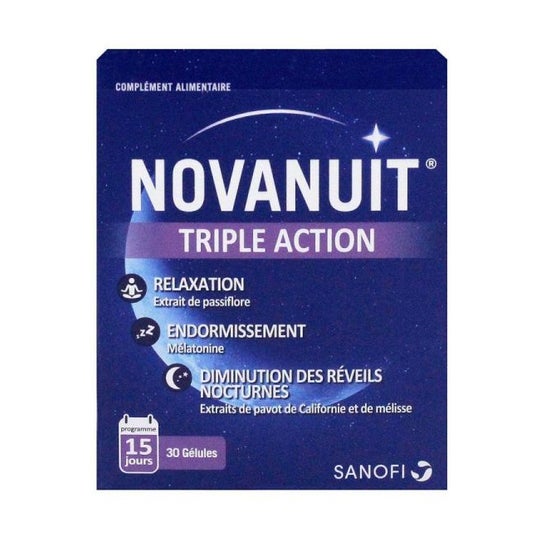 Novanuit Triple Action 30 Comprimés