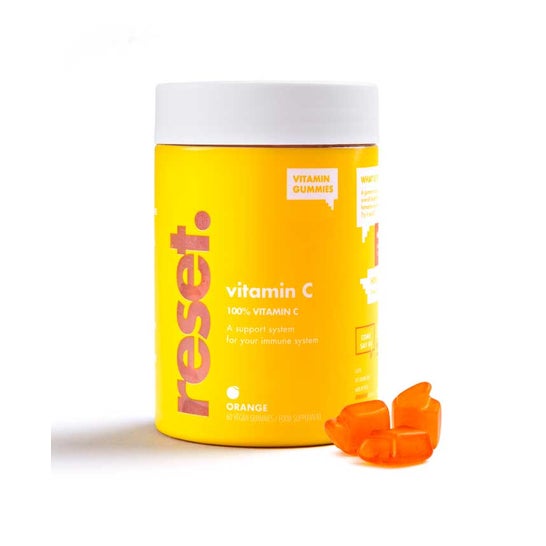 Reset Vitamin C Orange Gummies 60uts