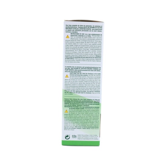Corpore Sano Tinte Permanente Nº 7 Rubio 140ml *