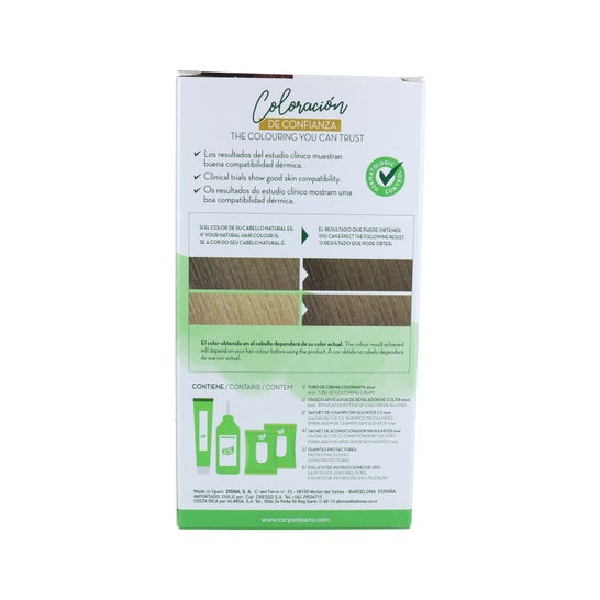 Corpore Sano Tinte Permanente Nº 7 Rubio 140ml *