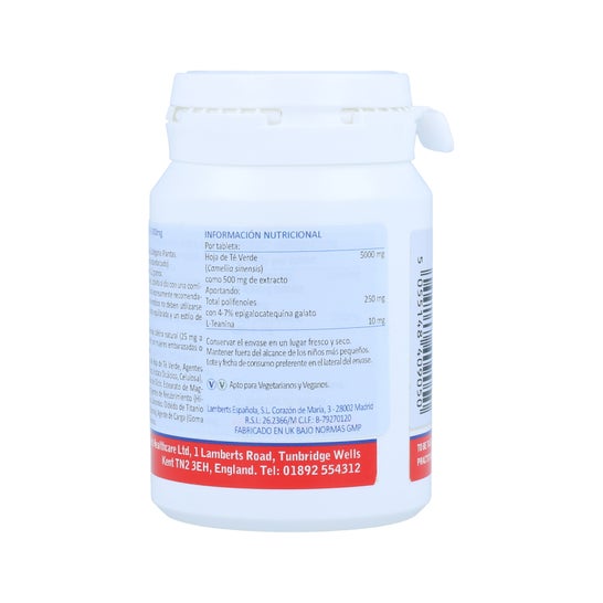 Lamberts Thé Vert 5000mg 60 Comp 60 Comp