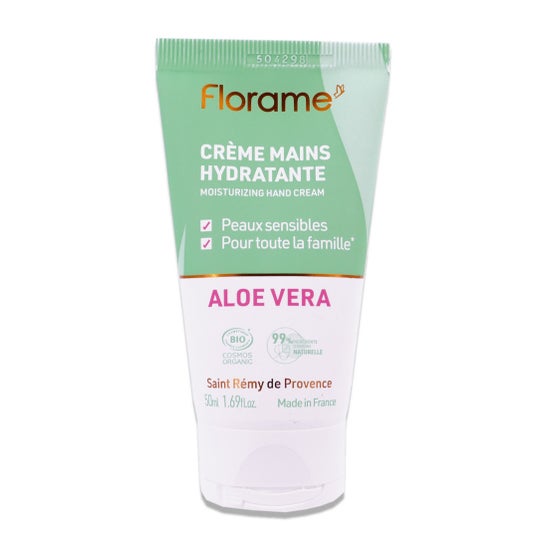 Florame Aloe Vera Crème Mains Hydratante 50 ml