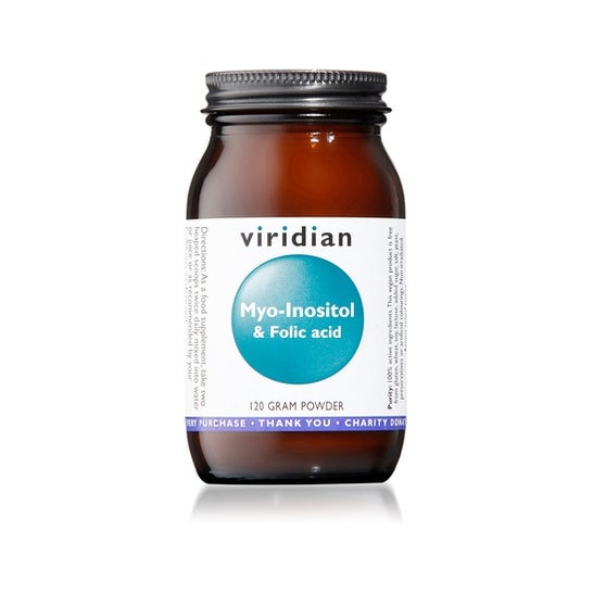 Viridian Myo Inosotol & Acide Folique 120g