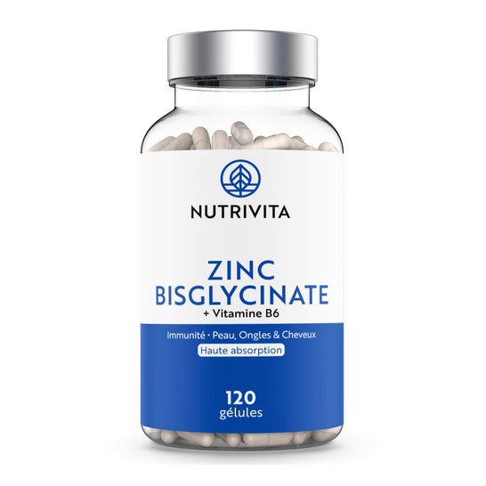 Nutrivita Zinc Bisglycinate 120 Gélules