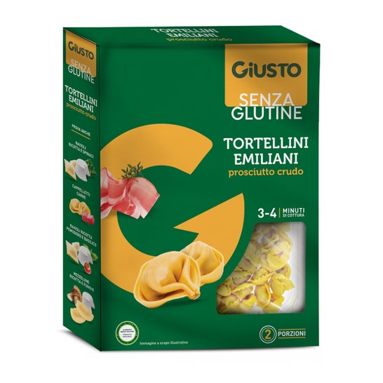 Giusto Sans Gluten Tortellini Prosciutto Crudo 250g DocMorris France