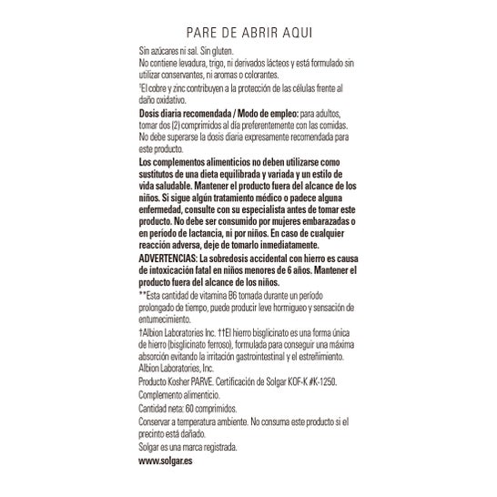 Solgar Vm 2000 60comp