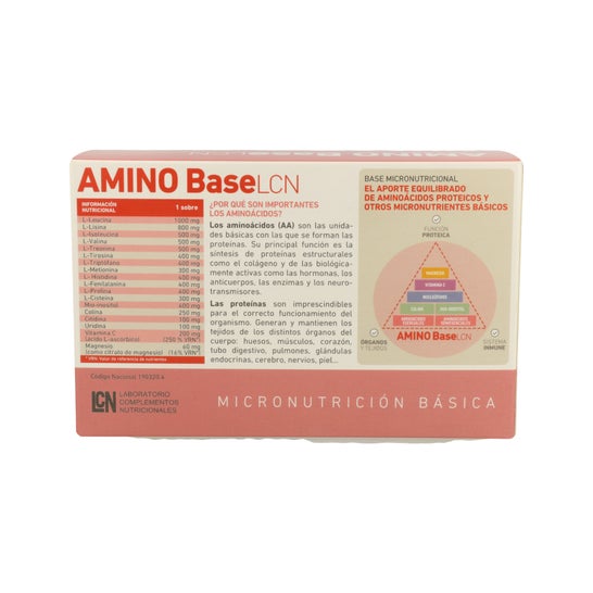 LCN Amino Base Saveur Baies Rouges 30 sachets