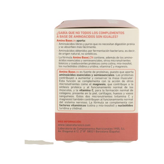 LCN Amino Base Saveur Baies Rouges 30 sachets