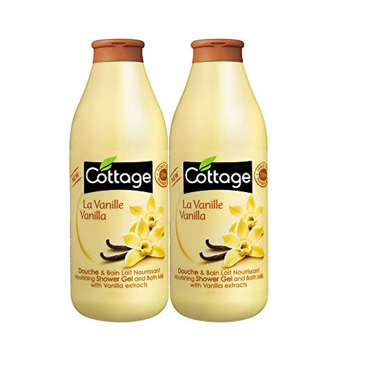 Gel douche hydratant Cottage Vanilla 750ml
