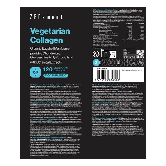Zenement Colágeno Vegetariano 120caps