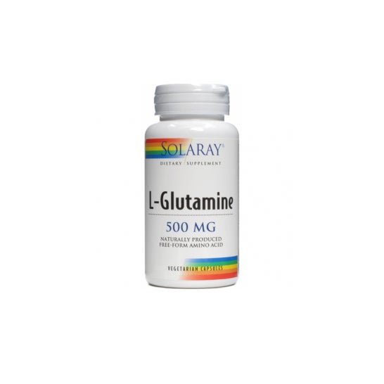 Solaray L-glutamine 500mg 500mg 50caps