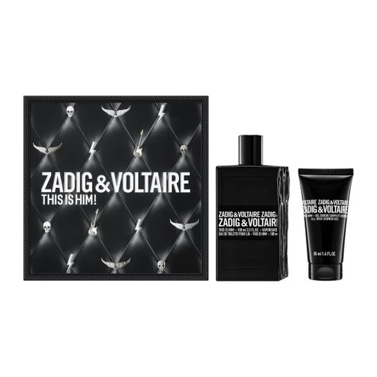 Zadig & Voltaire This Is Him Set EDT 100 ml + Gel Douche 50 ml