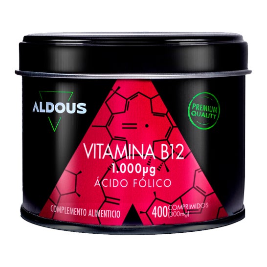 Aldous Vitamine B12 avec Acide Folique 400comp
