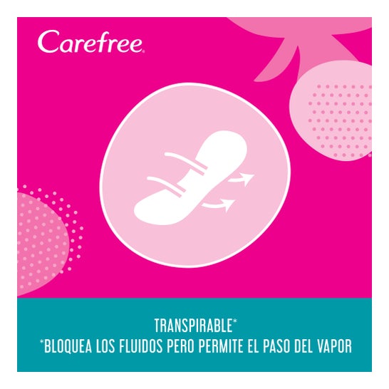Carefree Cotton Toallas Diarias 20uds
