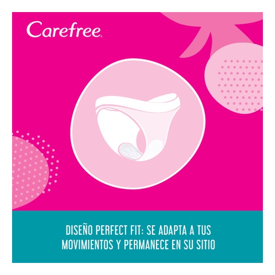 Carefree Cotton Toallas Diarias 20uds
