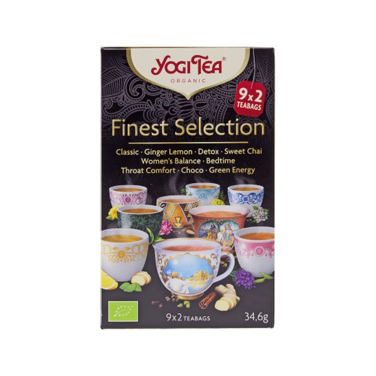 Yogi Tea Infusion Ayurvédique Finest Selection Bio 9x2 sachets