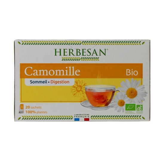 Herbesan Camomille Bio Sommeil Digestion 20 Sachets
