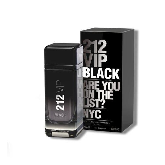 Carolina Herrera 212 Vip Black Eau De Parfum 200ml Vaporisateur