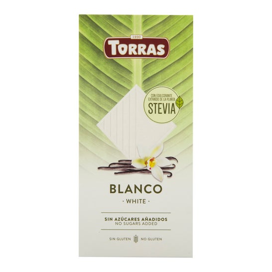 Torras Stevia Chocolat Blanc 100g