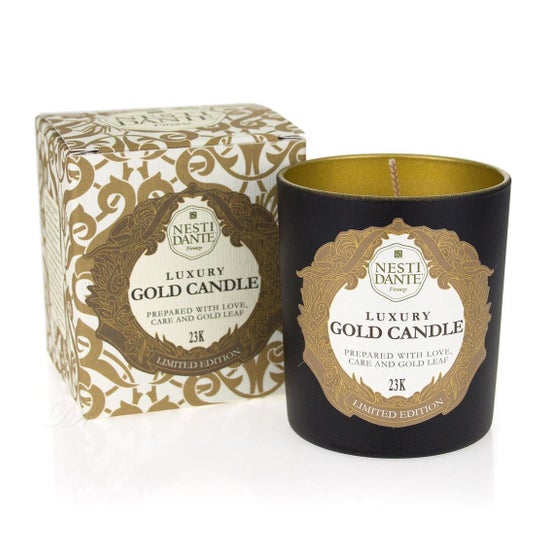 Nesti Dante 60Th Anniversary Gold Candle 160g