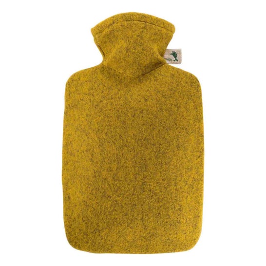 Hugo Frosch Bouillotte Housse Molletonée Moutard 1,8l
