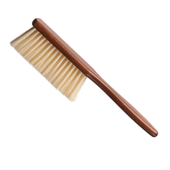 Eurostil Brosse à cou de barbier manche en bois