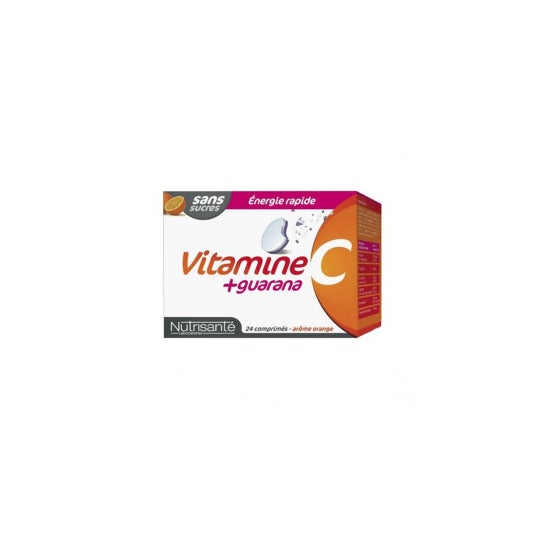 Nutrisanté Vitamine C + Guarana 12 comprimés lot de 2