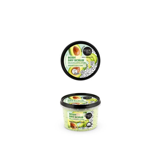Organic Shop Gommage Corporel Avocat et Chia 250 ml