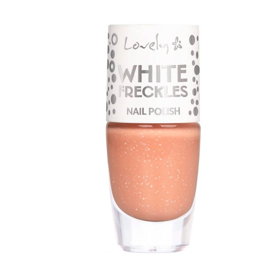 Lovely Nail Polish White Freckles N1 8ml