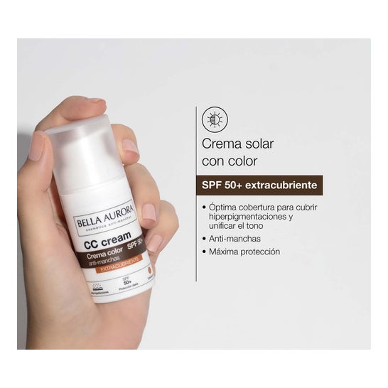 Bella Aurora CC Cream SPF50+ 30ml