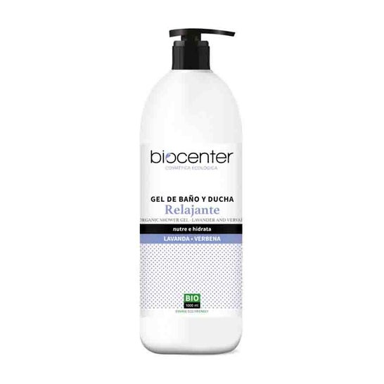 Biocenter Top Gel de Bain Relaxant Lavande et Verveine 1L