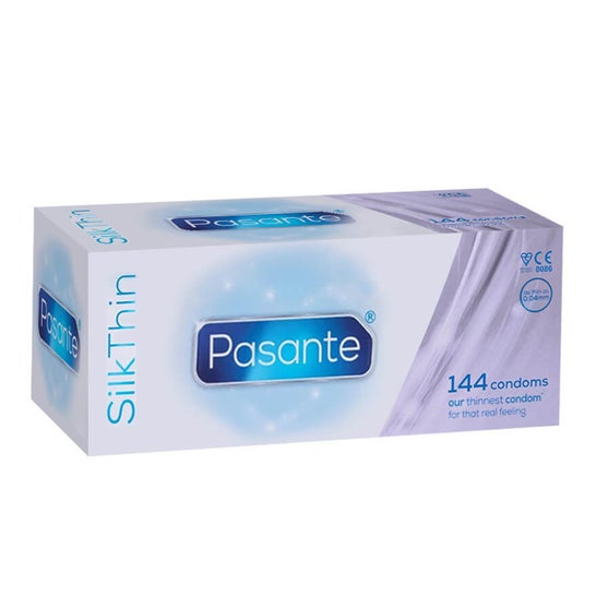 Pasante Silk Thin Condoms 144uts