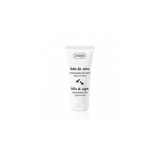 Crème pour les mains Ziaja Concentré de lait de chèvre 50ml