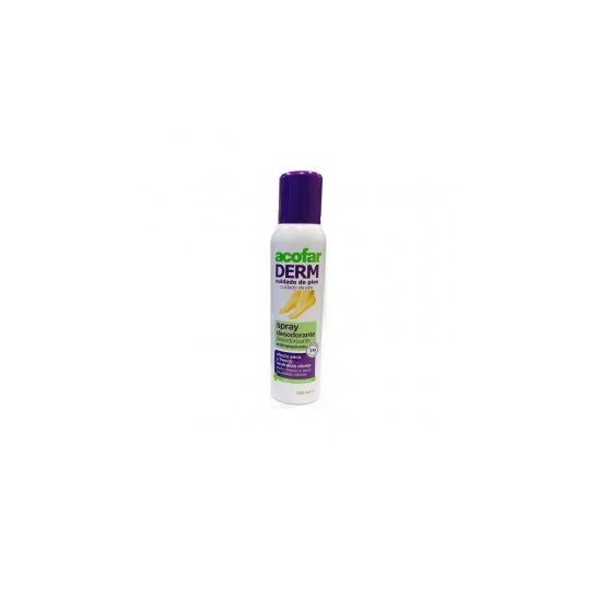 Acofarderm spray déodorant pour les pieds 150ml