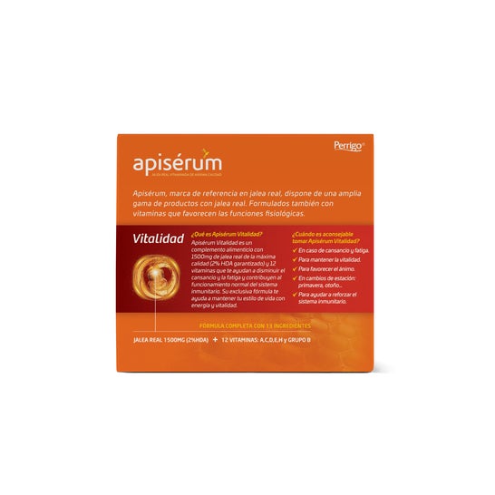 Apiserum Vitalité 18 flacons