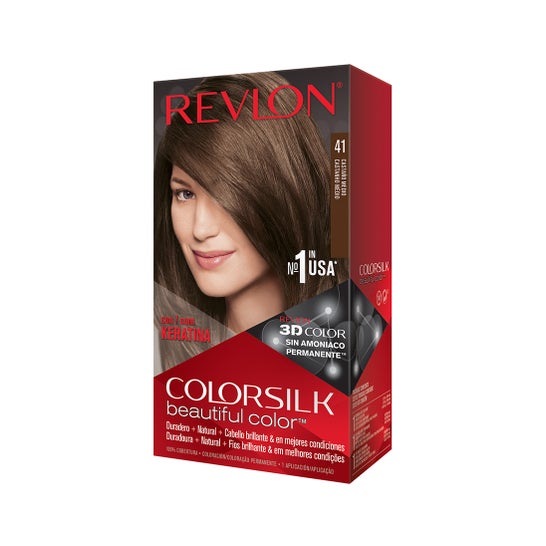 Revlon Colorsilk 41 Kit Colorsilk brun moyen