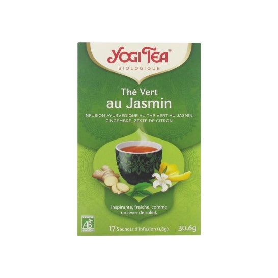Yogi Tea Thé Vert Jasmin 17 sachets