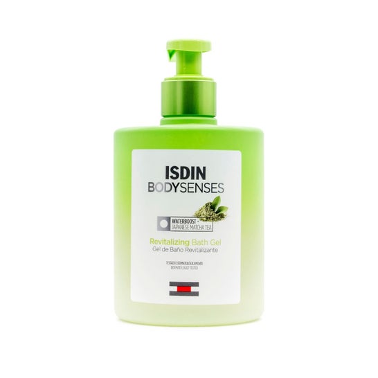 ISDIN BodySenses Gel de bain revitalisant au thé Matcha 500 ml