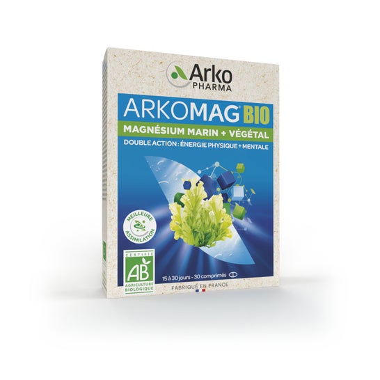 Arkopharma Arkomag BIO Magnesio Marino + Vegetal 30comp