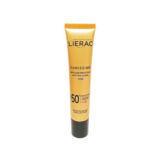 Lierac Sunissime BB Fluide Protecteur SPF50 avec couleur dorée 40ml