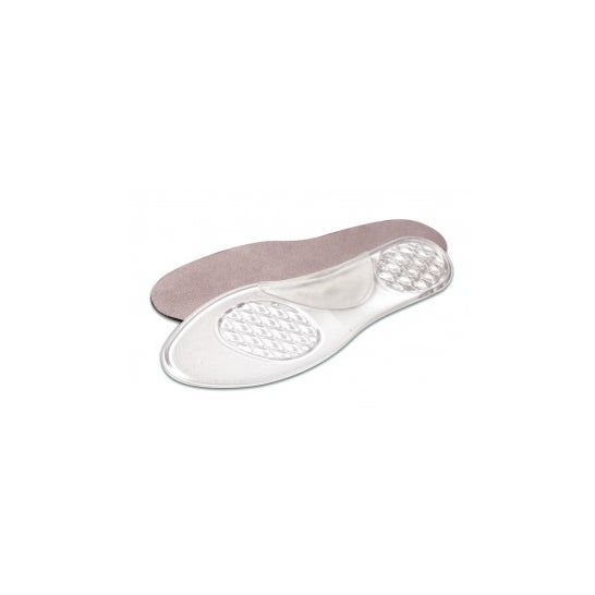 Comforsil semelles en silicone extra-mince avec doublure en T-XL 1 paire