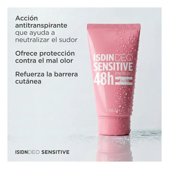 ISDIN Deo Sensitive 48h Crème 50ml
