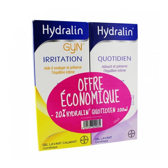 Hydralin Gyn Irritation + Quotidien 2×200ml