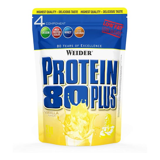 Weider Protein 80 Plus Vanille 2000g