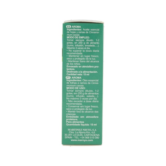 Marnys Huile Essentielle Cannelle 15ml