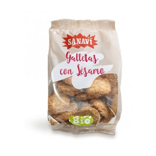 Sanavi Biscuits Au Sésame Sans Sucre Bio 250g
